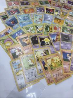 Shadowless) Pokemon BASE Set 55 Card COMMON/UNCOMMON RARE Non-Holo Lot Of 55 - Image 4