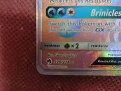 Suicune GX - 220/214 - Pokemon Lost Thunder Sun & Moon Secret Rare Card - Image 4