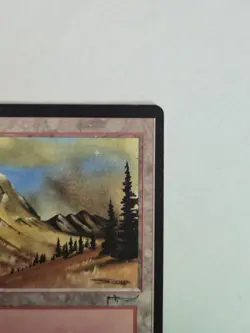 Vintage 1994 MtG Magic The Gathering Arabian Nights Mountain Land Card - Image 3