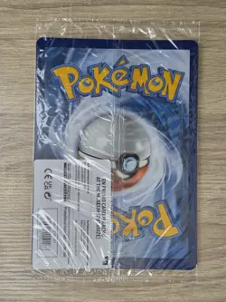 Pikachu At The Museum Pokemon X Natural History Museum. Jumbo Promo Card. Sealed - Image 2