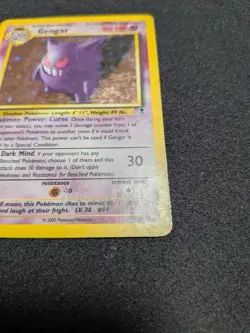 Gengar 11/110 Pokemon Legendary Collection Holo Rare Card 2002 HP WOTC - Image 5