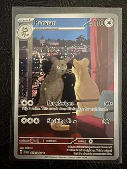 Persian 078/064 Illustration Rare Holo Sv: Shrouded Fable Pokemon Card 2024 - Image 1