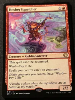 Hexing Squelcher - ECL - MTG - EN - NM - 0145 - Image 1