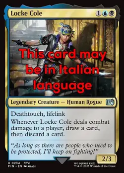 MTG LOCKE COLE FOIL EXC - LOCKE COLE 234 - FIN - MAGIC - Image 1