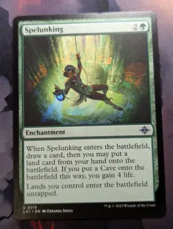 Spelunking - LCI - 0213 - MTG - TCG Card - Image 1