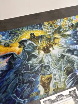 Force of Will Playmat MAGIC THE GATHERING MTG Signed Richard Kane Ferguson New - Image 4