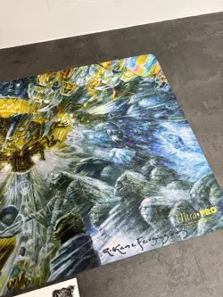 Force of Will Playmat MAGIC THE GATHERING MTG Signed Richard Kane Ferguson New - Image 5