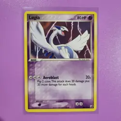 Pokemon TCG Lugia EX Unseen Forces 29/115 Regular Rare - Image 1