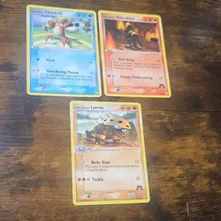 Pokemon TCG Team Magma vs Team Aqua 29 Card Lot Corphish Houndour Lairon - Image 1