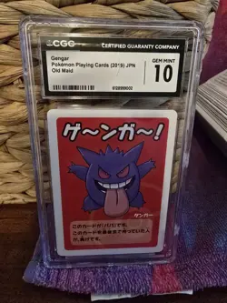 2019 Gengar Old Maid Card Pokemon TCG CGC 10 - Image 1