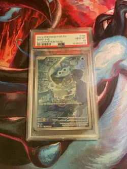 2023 POKEMON PAR EN-PARADOX RIFT 189 MANTYKE ILLUSTRATION RARE PSA 10 - Image 1