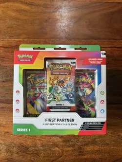 Pokemon TCG: First Partners Illustration Collection Series 1 Box✅ New - Image 1