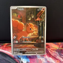 Pokemon TCG - Vulpix EN 138/132 Illustration Rare Mega Evolutions - Image 1