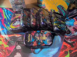 Pokemon Sealed Lot 27 Packs, ETB Booster Bundle Mini Tins - Image 2