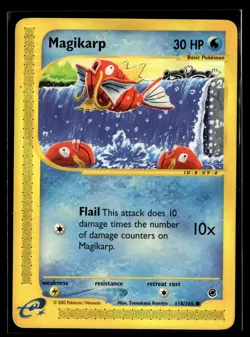Pokemon Expedition #118/165 Magikarp - Image 1