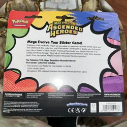 Pokemon TCG: Mega Evolution Ascended Heroes Tech Sticker Collection Gastly🔥 - Image 2