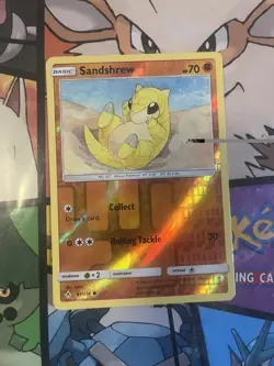 Sandshrew 83/214 Reverse Holo Pokemon 2019 SM Unbroken Bonds NM - Image 1