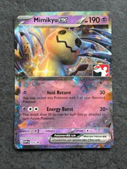 Mimikyu ex 004 Promo Play Pokemon Serie 3 English Version - Image 2
