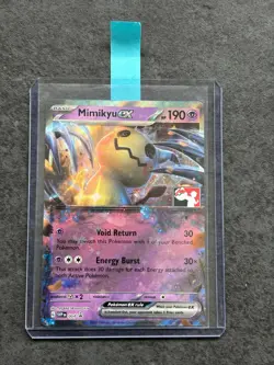 Mimikyu ex 004 Promo Play Pokemon Serie 3 English Version - Image 4