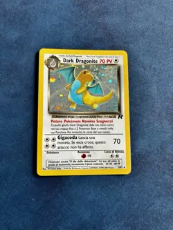 Pokemon Dark Dragonite 5/82 Team Rocket Set Ita Holo No Psa No Bgs - Image 1