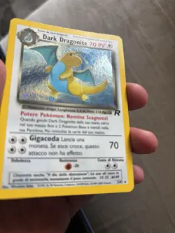 Pokemon Dark Dragonite 5/82 Team Rocket Set Ita Holo No Psa No Bgs - Image 3