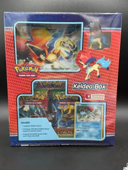 Pokemon Keldeo Box - 2*Dragons Exalted + 1*Noble Victories Booster Packs SEALED - Image 1