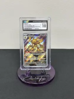 CGC Gem Mint 10 Alakazam - 009 (Pokemon Center Exclusive) Mega Evolution Promo - Image 1