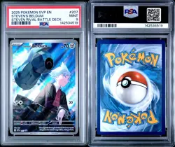 Pokemon: Steven's Beldum #207 Black Star Promo - PSA 9 - Image 3