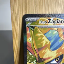 The Pokemon Company Hop's Zacian EX Special Illustration Rare Holo 186/159 Sv09… - Image 2