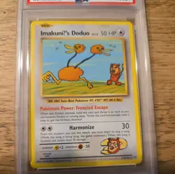 Imakuni's Doduo 112/108 2016 Pokemon XY Evolutions Secret Rare Retro Art PSA 9 - Image 2