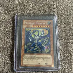 Yugioh Montage Dragon CT05-ENS01 Secret Rare Limited Edition - Near Mint! - Image 1