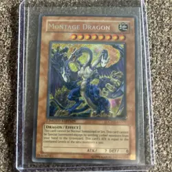 Yugioh Montage Dragon CT05-ENS01 Secret Rare Limited Edition - Near Mint! - Image 2