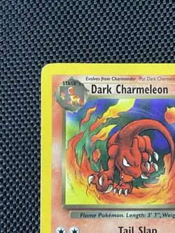 Dark Charmeleon 32/82 Team Rocket Unlimited Uncommon 2000 Pokemon LP+ - Image 2