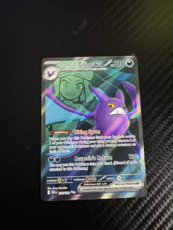 Pokemon Team Rocket’s Crobat EX 217/182 Full Art Pack Fresh Destined Rivals - Image 1