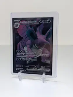 Pokemon TCG Team Rocket's Nidoking EX Ultra Rare Holo SV10 216/182 330 HP - Image 1