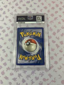 1999 Pokemon Jungle Vaporeon 1st Edition Holo Rare #12 PSA 6 (REGRADEU) - Image 2