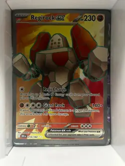 Regirock ex - Ultra Rare - Destined Rivals - Pokemon - 214/182 - NM/M - Image 1