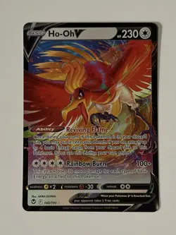 Ho-oh V - 140/195 - Pokemon Sword & Shield Silver Tempest - Image 1