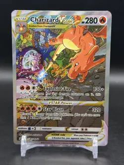 Pokemon TCG Charizard VStar SWSH262 Black Star Promo English NM - Image 1