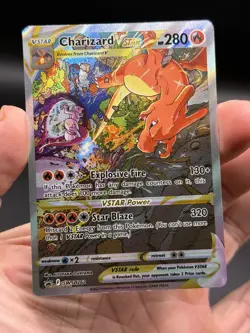Pokemon TCG Charizard VStar SWSH262 Black Star Promo English NM - Image 3