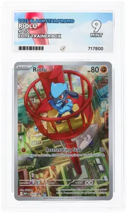 Pokemon TCG - Riolu #10 And Alakazam #9 - Black Star Promo - ACE 9 - Image 3