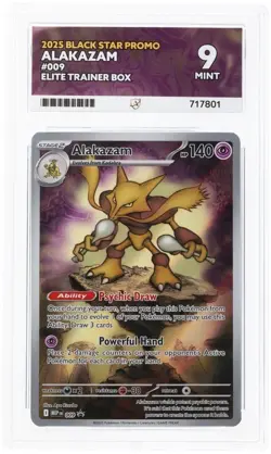 Pokemon TCG - Riolu #10 And Alakazam #9 - Black Star Promo - ACE 9 - Image 5