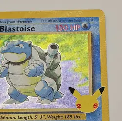 Blastoise 2/102 - Celebrations - Holo Rare - NM - Image 3