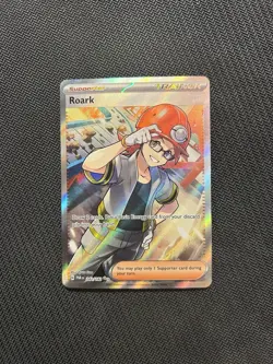 Pokemon TCG Roark 242/182! NM Condition! See Description! - Image 1