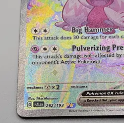 Pokemon Tinkaton EX #262/193 Special Illustration Paldea Evolved NM - Image 4