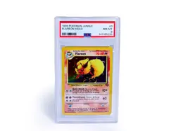 POKEMON - PSA 8 - FLAREON HOLO - GRADED - 1999 Wizards Jungle #3 3/64 - Image 1