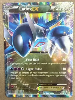 Latios EX – XY72 – Full Art Promo – Pokemon TCG – XY Black Star Promo - Image 1