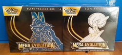 Pokemon TCG Mega Evolution Elite Trainer Box - Mega Lucario, Mega Gardevoir NEW - Image 1