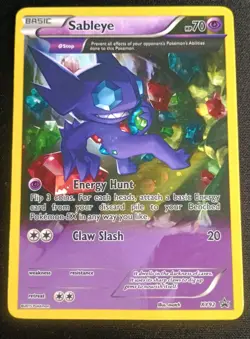 Pokemon - Sableye XY92 - Full Art Holo Black Star Promo - Image 1