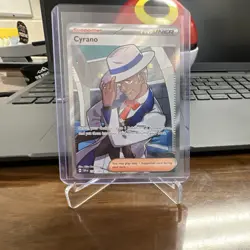 Pokemon Cyrano 230/191 Surging SparksTrainer Ultra Rare Full Art Holo 2024 - Image 3